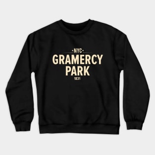 Gramercy Park: Authentic NYC Streetwear for Urban Explorers Crewneck Sweatshirt